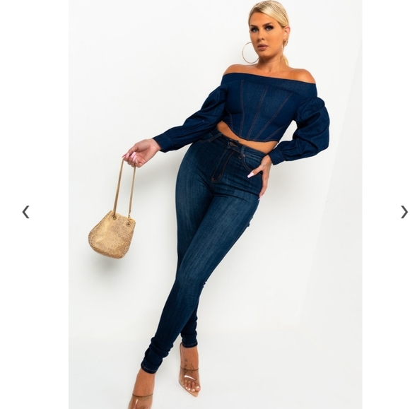 NWT Charlotte Stretch Skinny Jean Size 1 by Akira - Picture 5 of 8